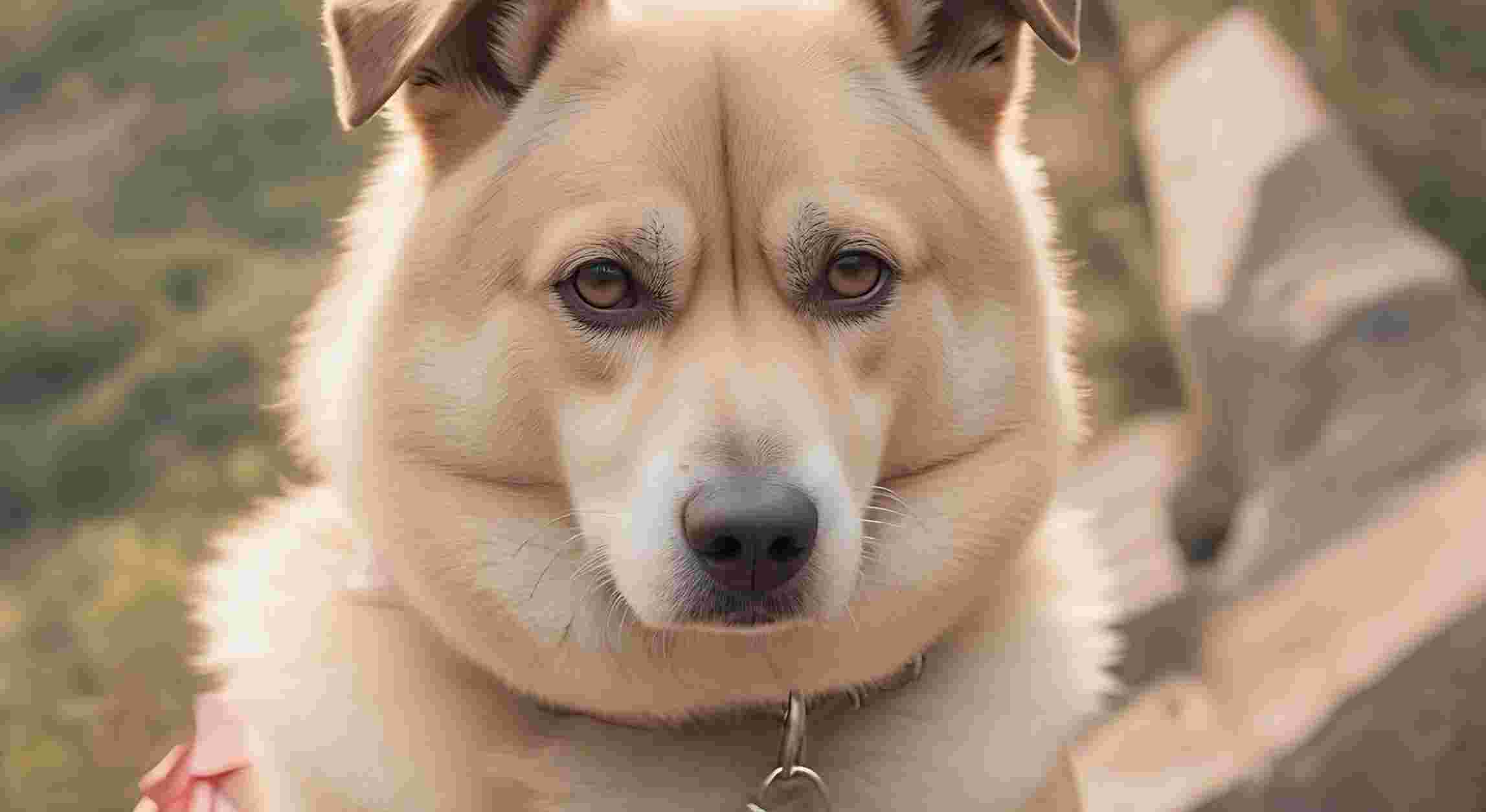 background de los ojos de un perro Pet Komet